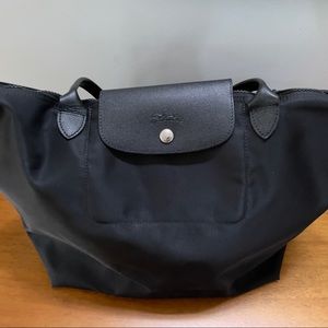 Longchamp
Le Pliage Neo Large Nylon Shoulder Tote Bag, Black